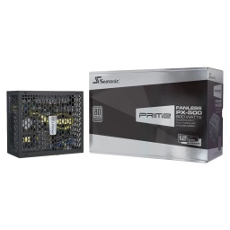 Fuente De Poder SEASONIC Fanless 500w 80 Plus Platinum Px-500 Full Modular SSR-500PL