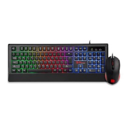 Combo Gamer Teclado y Mouse THERMALTAKE Challenger Esports Membrana 3200dpi CM-CHC-WLXXPL-US