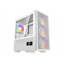 Gabinete DEEPCOOL CH560 Digital + 4 Fanes Argb 140mm Blanco