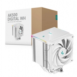 Cooler DEEPCOOL AK500 Digital Blanco Para INtel y AMD