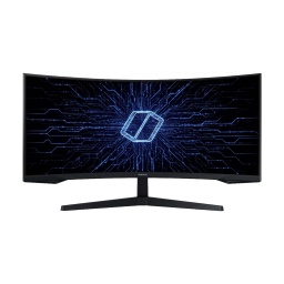 Monitor Gamer Curvo SAMSUNG Odyssey 34 G5 165Hz 1Ms UwqHd 1440p Panel VA FreeSync 2x Hdmi Dp Compatible Vesa 75x75