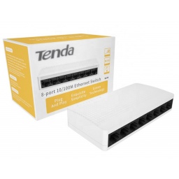 Switch TENDA S108 8 Puertos 10/100 Carcasa Pl�stica