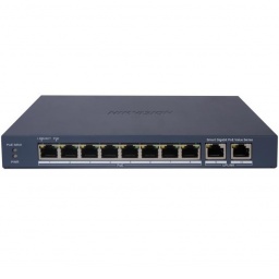 Switch HIKVISION DS-3E1510P-EI/M PoE 10 Puertos Gigabit 60w Administrable Metal