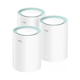 Access Point Repetidor CUDY M1300 Ac1200 Mesh Dual Band 1200mbps Mu-Mimo Pack 3 Unidades
