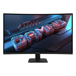 Monitor Gamer GIGABYTE 32 GS32QCA Curvo 180Hz 1Ms 2k QHd 1440p Panel VA Amd FreeSync 2x Hdmi Dp Compatible Vesa 100x100