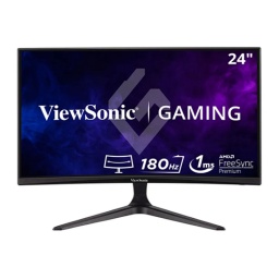 Monitor Gamer VIEWSONIC 24 Omni VX2418C Curvo Fhd 180Hz IPS 1500r 1ms Hdmi DisplayPort Amd FreeSync