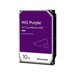 Disco Duro 10Tb WD Purpura 3.5 Sata3 6.0Gbps Intellipower Para Dvr y Sistemas De Seguridad