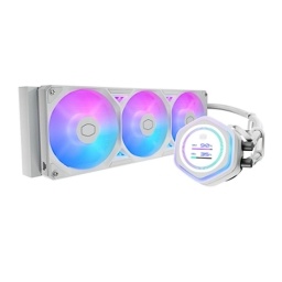 Water Cooler Cpu COOLER MASTER ML 360 Atmos II LCD White Intel LGA 1851 Amd Am5