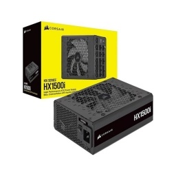 Fuente De Poder Corsair HX1500I Shift 1500W Certificado 80 Plus Platinum Conexion Lateral