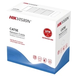 Cable UTP HIKVISION Cat5E 305m Exterior Cobre