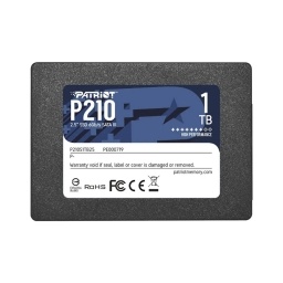 Solido Ssd PATRIOT 1Tb P210 2.5 Sata 3 6.0Gbps Para Notebooks y Pcs
