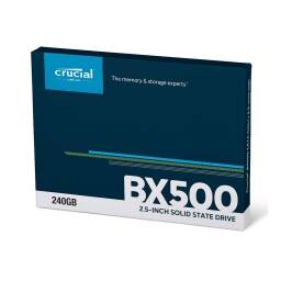 SOLIDO SSD CRUCIAL 240GB BX500 2.5" SATA3 6.0GBPS