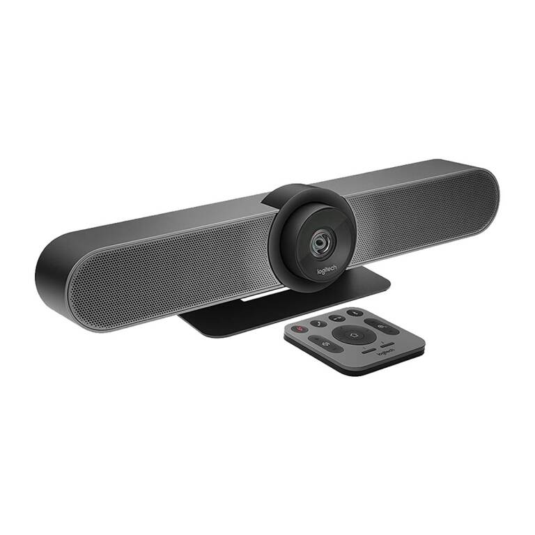 Camara Web Logitech Meetup Ultra Hd 4k Motorizada Bluetooth Mando Distancia Videoconferencia