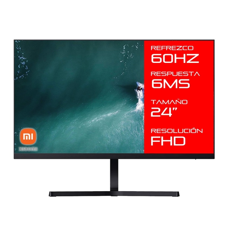 Monitor Xiaomi Bhr4510gl 24 Panel Led Ips Full HD 60hz 1080p Hdmi Vga Ultrafino Sin Bordes