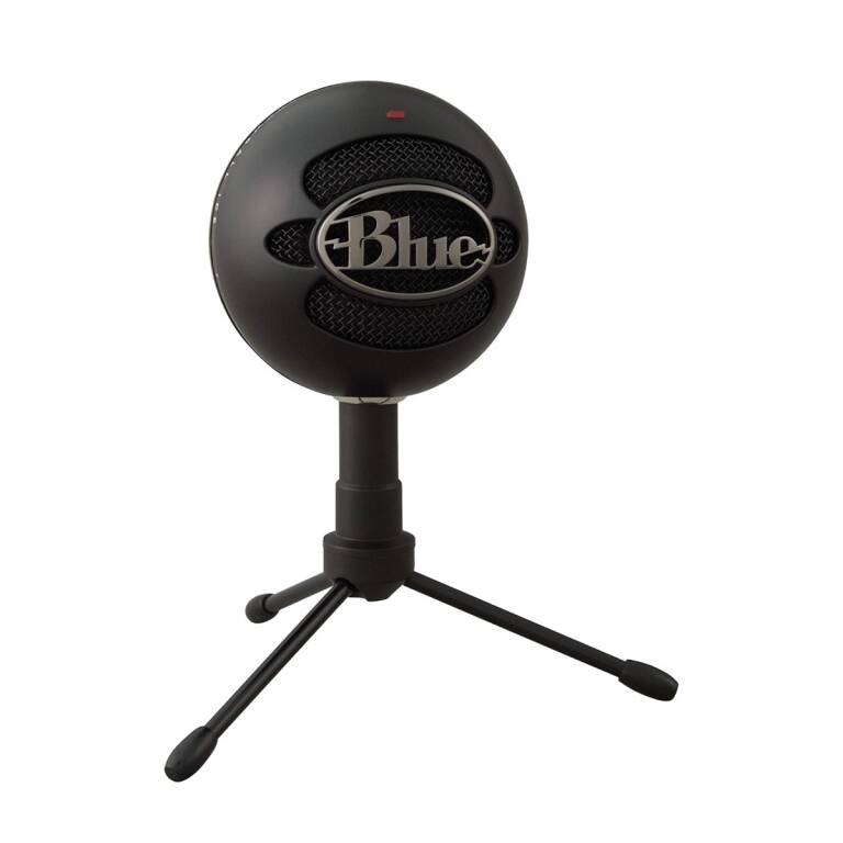 Microfono Profesional Logitech G Blue Snowball Ice Streaming Sonido De Alta Calidad Grabar y Transmitir