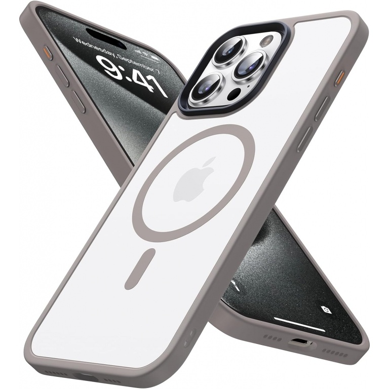Funda agnética para iPhone 15 Pro ax copatible con agsafe, grado