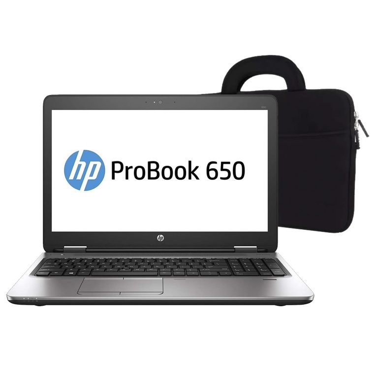 Notebook HP ProBook 650 G2 Intel Core I7 6820Qh Ram 16Gb Ddr4 Ssd Nvme 256Gb Pantalla 15.6 Fhd W10 Pro