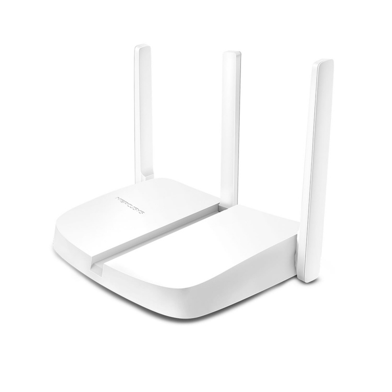 Router Wifi MERCUSYS Mw305r 300Mbps Rj45 Wan Lan 3 Antenas 5dBi 2.4Ghz Wps
