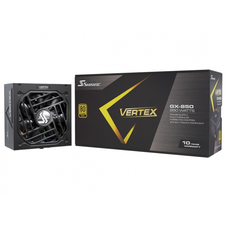 Fuente De Poder Seasonic Vertex 850w 80 Plus Gold Gx-850 Full Modular