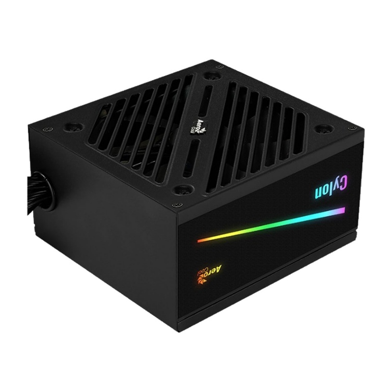 Fuente De Poder AEROCOOL CYLON RGB 500w 80P White