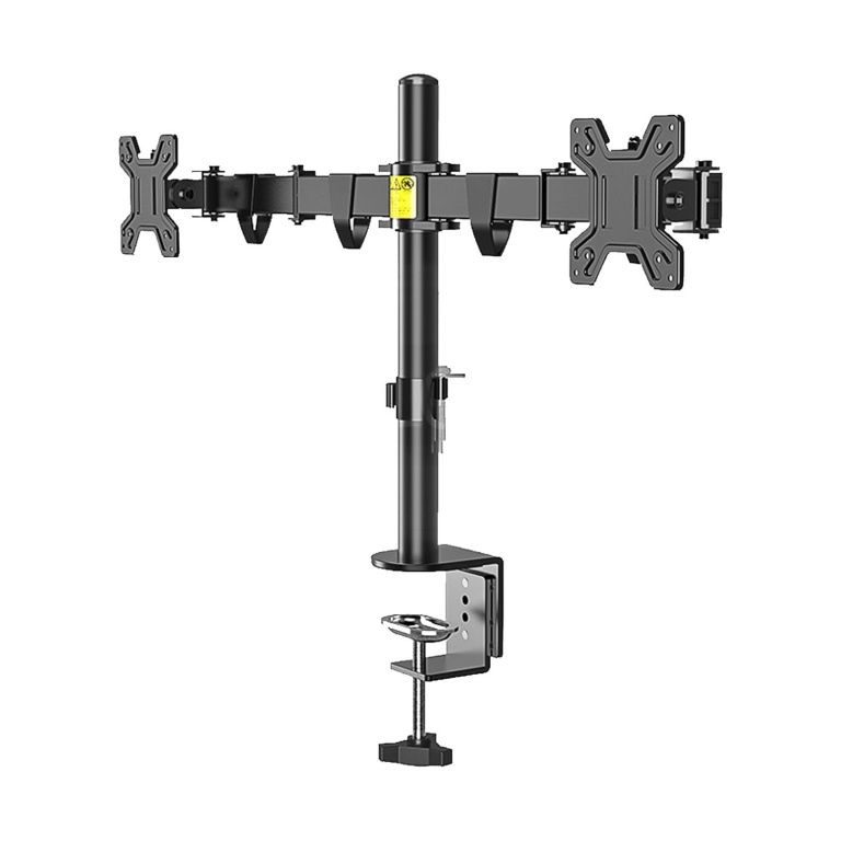 Soporte Doble Para Monitor KALCO KLC-DW220 de 17 Hasta 27 Pulgadas