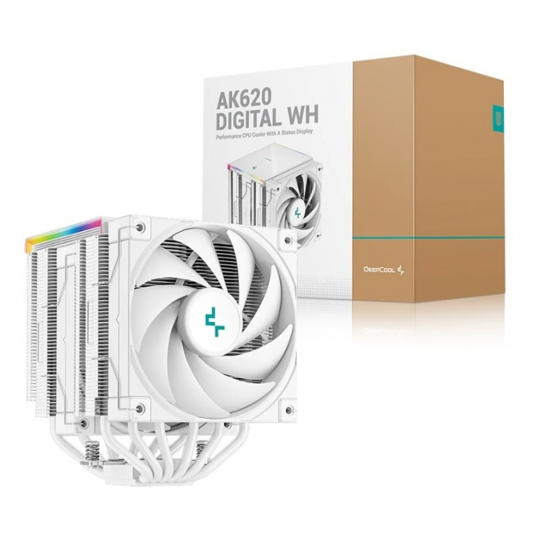 Cooler DEEPCOOL AK620 Digital RGB Para Intel y AMD