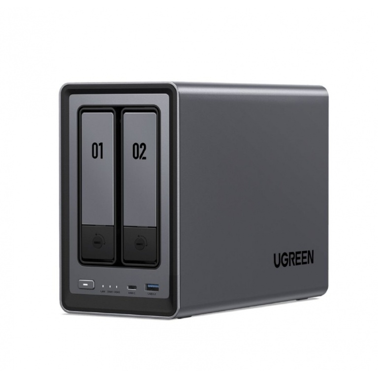 Servidor NAS UGREEN DXP2800 2 Bah�as HDD Hasta 76Tb