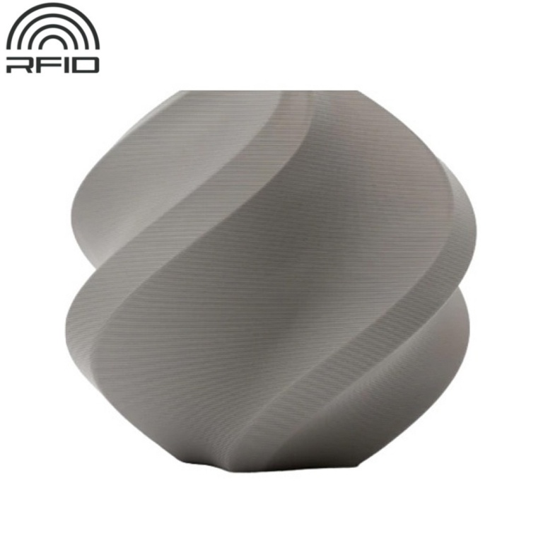 Filamento BAMBU LAB PLA Lite gris Oscuro