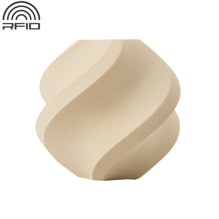 Filamento BAMBU LAB PLA Madera Roble Blanco