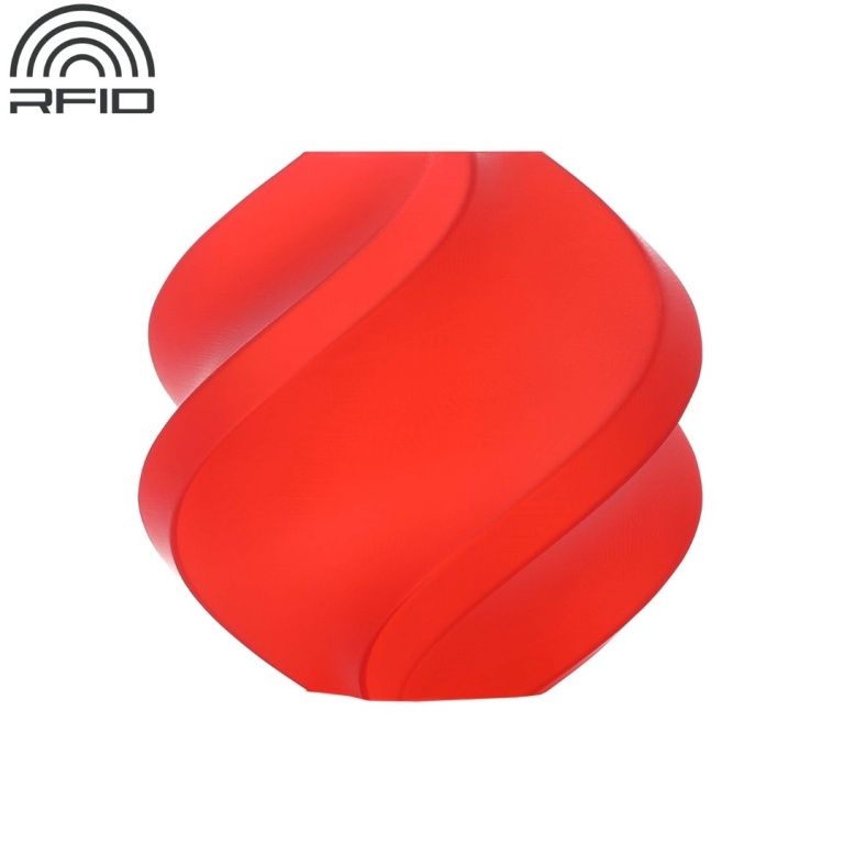 Filamento BAMBU LAB PLA Translucent Rojo