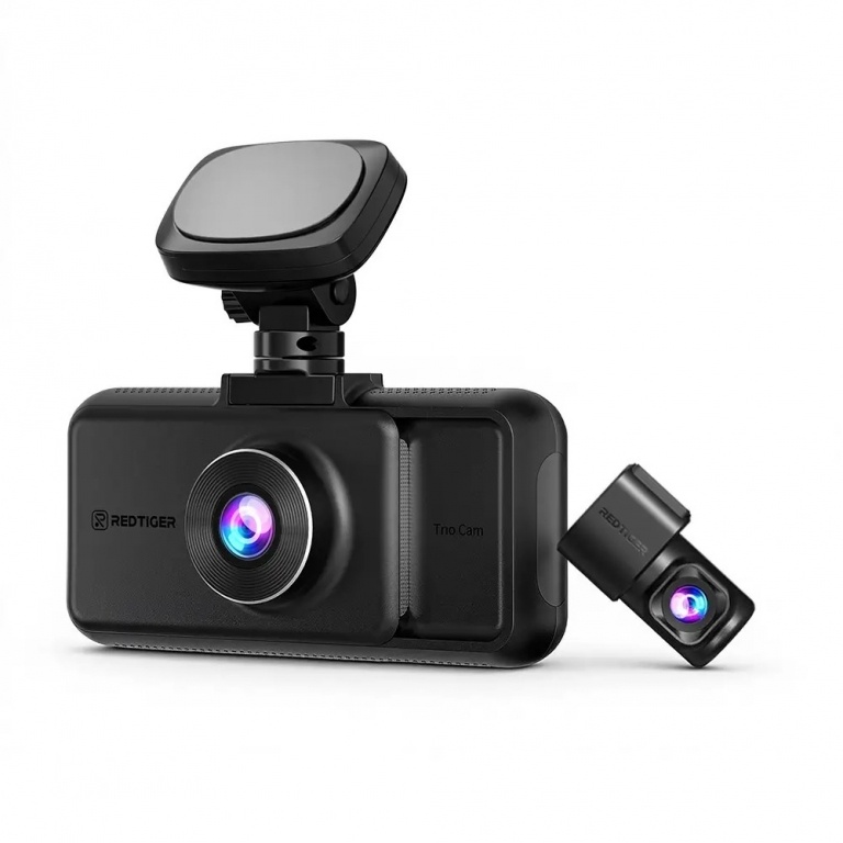 Dashcam REDTIGER A6 3 Canales 4K2.5K WiFi GPS Pantalla T�ctil