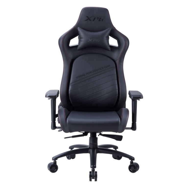 Silla Gamer XPG NEXUS PLUS PLUS-BKCWW Soporta Hasta 125Kg Regulable Reclinable 155 Grados Material Cuero Sint�tico
