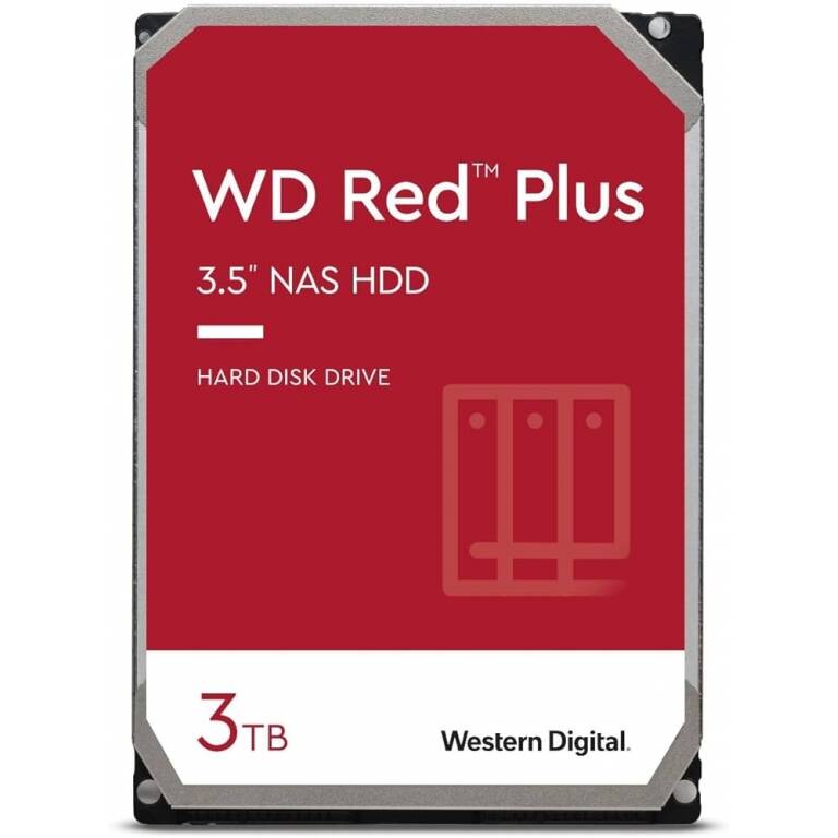 DISCO DURO WD 3TB RED 3.5 SATA3 6.0GBPS INTELLIPOWER RPM