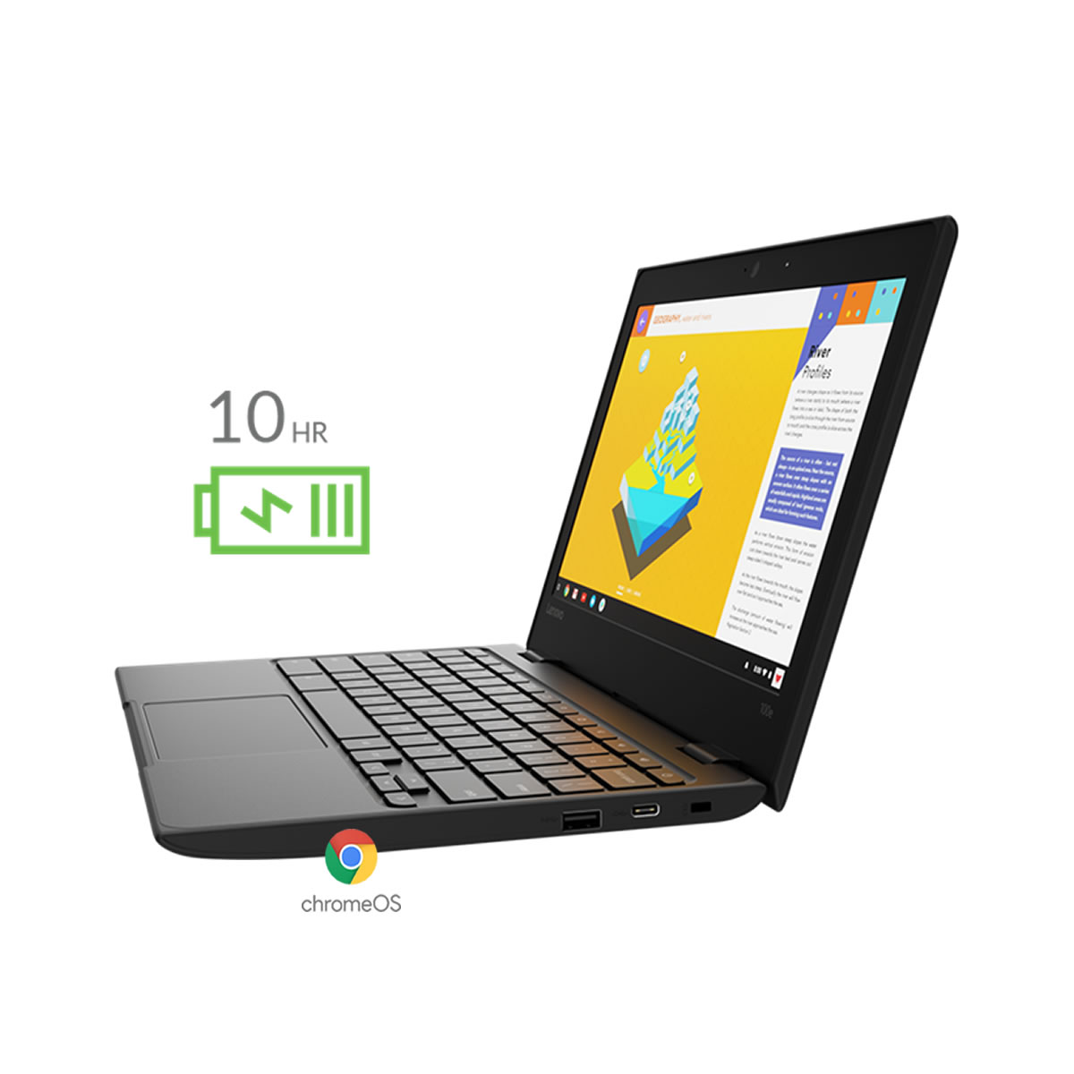 Chromebook Lenovo Amd A49120c 2.4Ghz Ram 4Gb 32Gb eMMc Pantalla 11.6