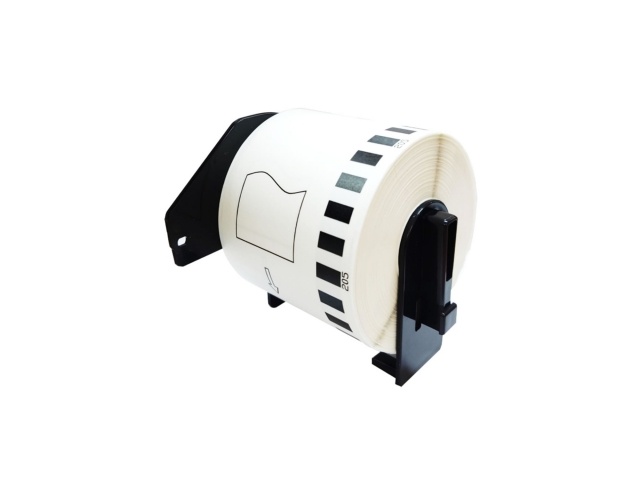 Imagen de Rollo Etiquetas Continuo Compatible Brother Cdk-22205 62mm x 30.48mts