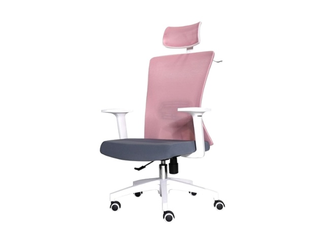 Imagen de Silla Ejecutiva FANTECH SAKURA OCA258 Tella Soporta Hasta 120kg Rosa