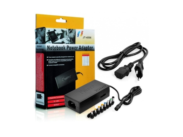Imagen de Cargador Universal Notebook 96w 8 Puntas Multivoltaje Laptop