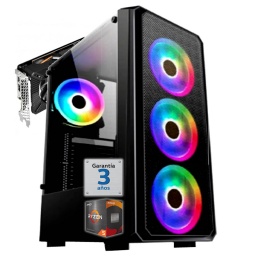 PC Gamer AMD Ryzen 5 5600x (6 N�cleos) - Rtx 5060 8Gb - RAM 16Gb - Ssd 1Tb - Windows 10 u 11 Pro